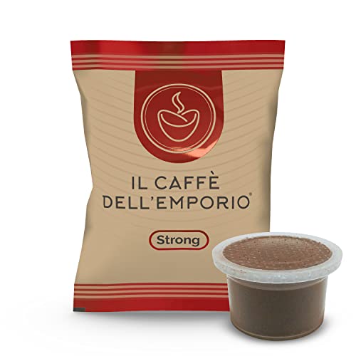 Der Kaffee Dell 'em Parker Kaffee Kapseln Kompatibel Mit Ein System Blend Honigaehnliches Strong Rot Red (100) von Il caffe' dell'emporio