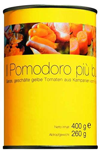 Il pomodoro più buono Gelbe Tomaten, ganz & geschält 24 x 400 g Dose von Il pomodoro più buono, Kampanien