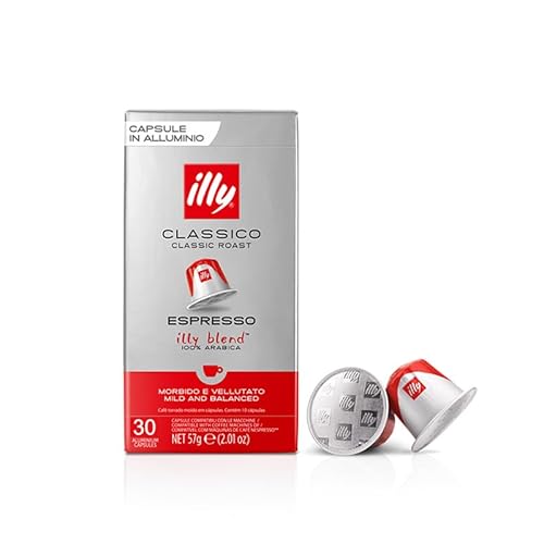 illy 30 Kapseln kompatibel Nespresso 3 Packungen à 10 Caffè Gusto Classico von illy