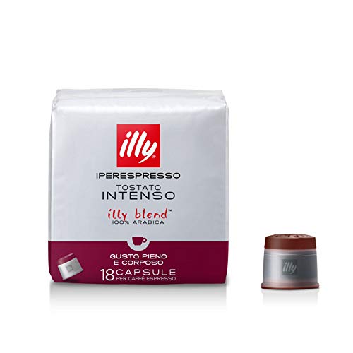 Illy 18 Kapseln Intensiv Gerösteten Kaffee von illy