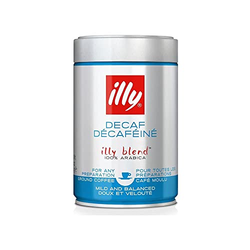 Illy Espresso decaffeinato, 250g gemahlen, 3er Pack von illy