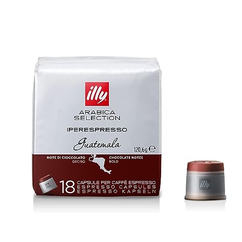 illy Coffee Luxus Arabica Coffee Selection iperEspresso Kapseln Guatemala 6er Pack 18 Kapseln von illy