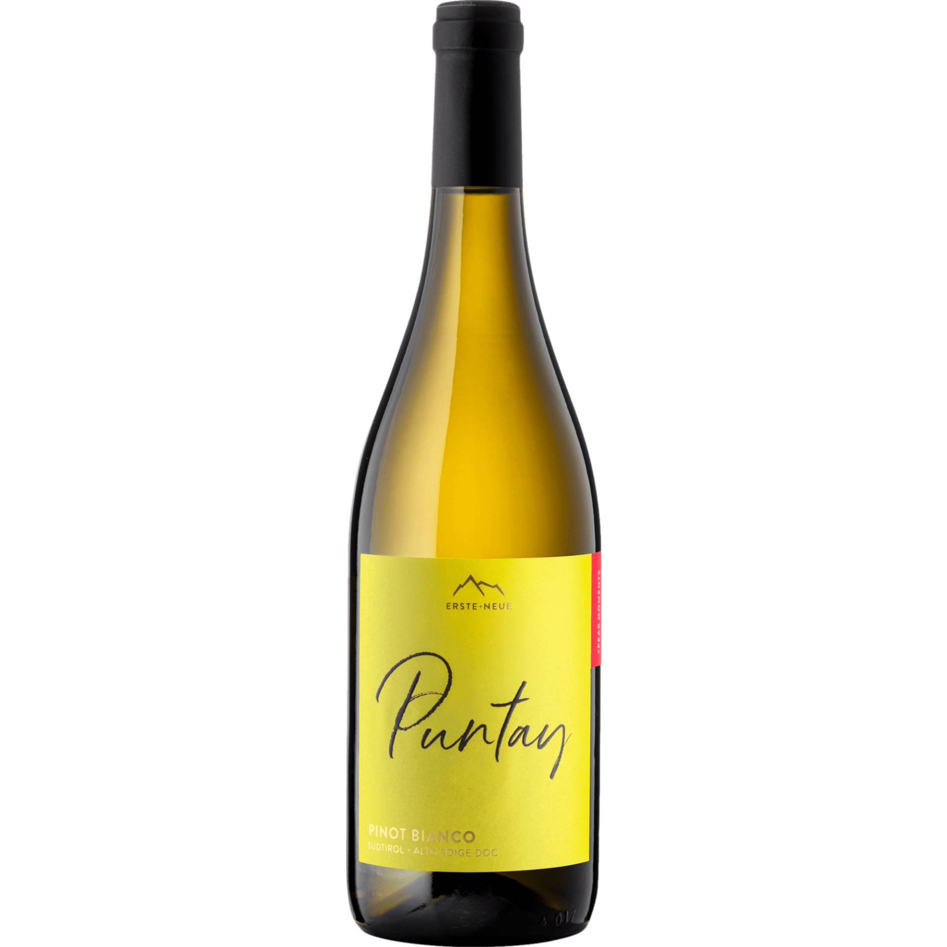 Erste+Neue Puntay Pinot Bianco, Alto Adige DOC, Südtirol, 2021, Weißwein von Imbottigliato all'origine Erste+Neue S.C.A. Caldaro Italia