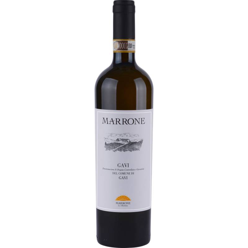 Marrone Gavi di Gavi, Gavi di Gavi DOCG, Piemont, 2023, Weißwein von Imbottigliato da Agricola Gian Piero Marrone s.n.c. La Morra - Italia nella propria cantina di Castiglione Falletto - It