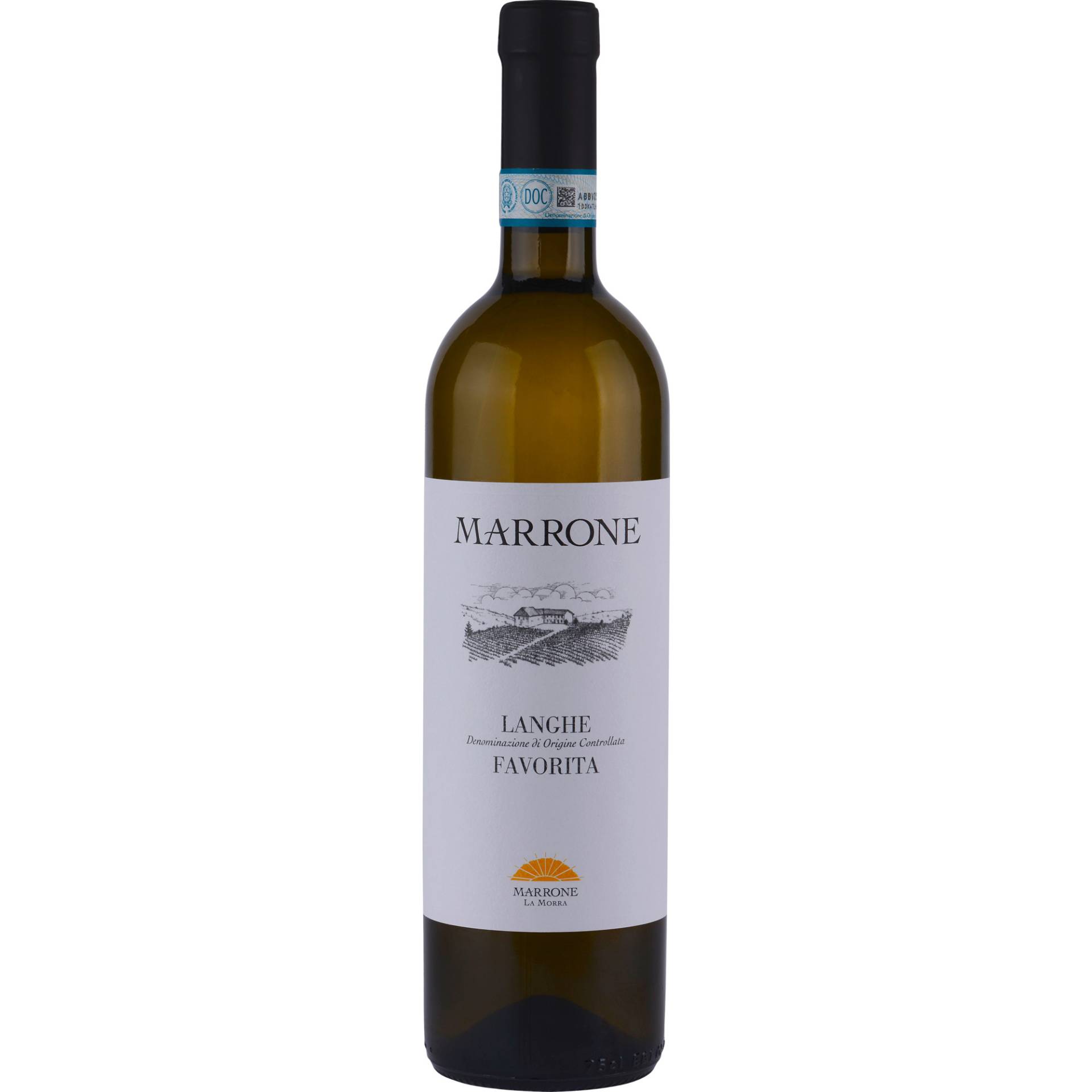 Marrone Langhe Favorita, Langhe DOC, Piemont, 2022, Weißwein von Imbottigliato da Agricola Gian Piero Marrone s.n.c. La Morra - Italia nella propria cantina di Castiglione Falletto - It