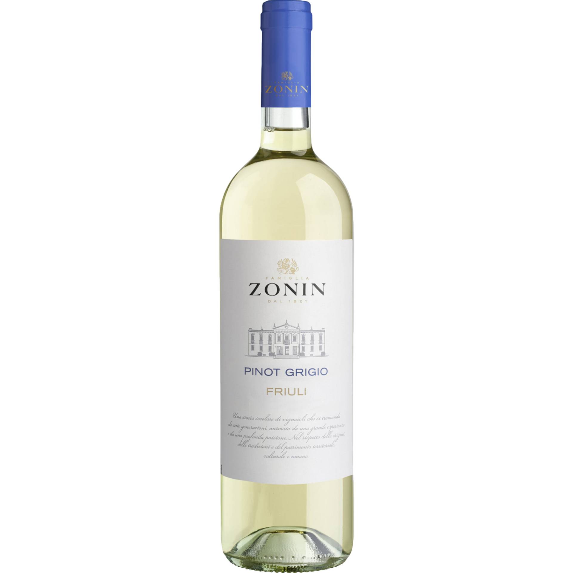 Zonin Classici Pinot Grigio, Friuli DOC, Venetien, 2023, Weißwein von Imbottigliato da Casa Vinicola Zonin S.p.A. - Gambellara - Italia