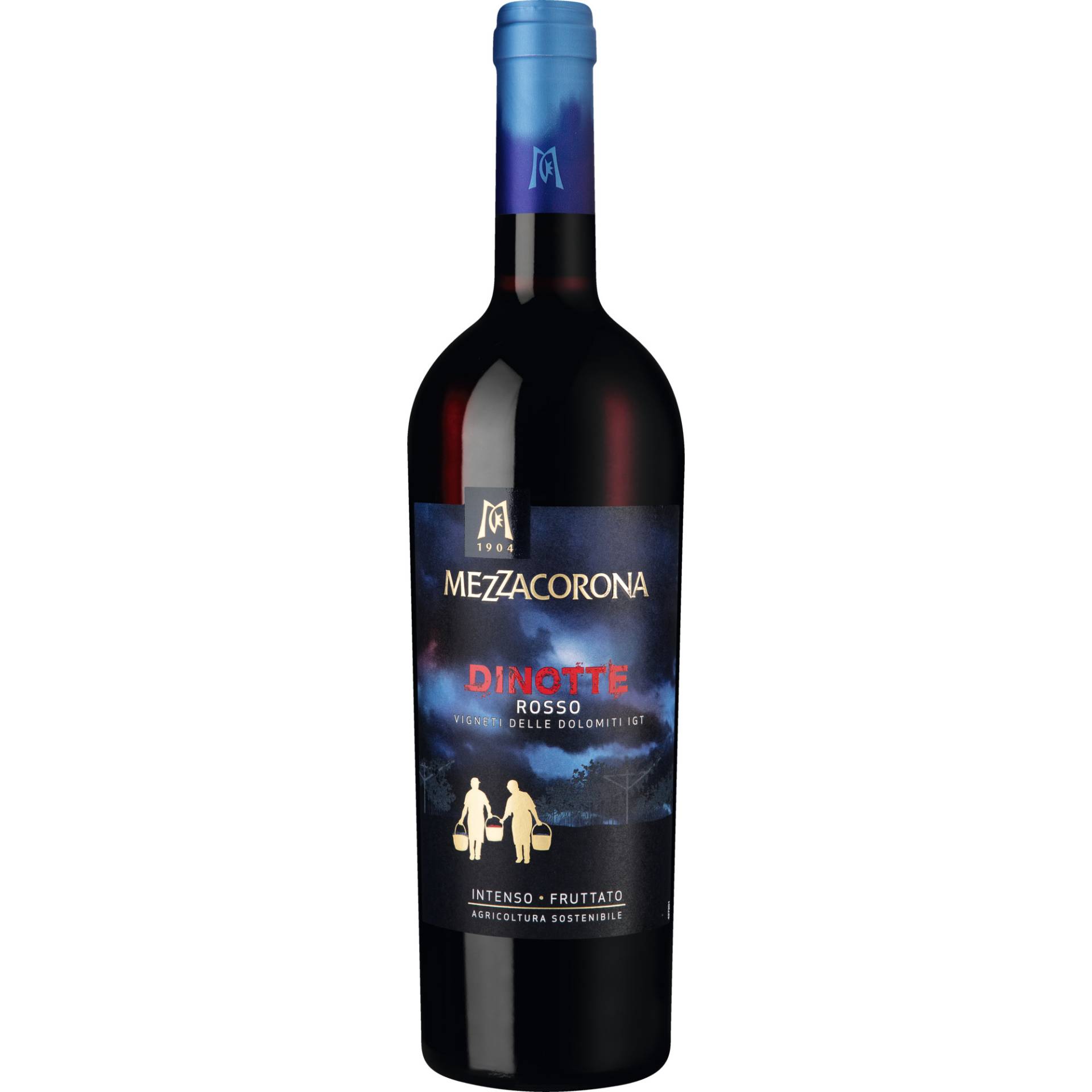 Mezzacorona Dinotte Red Blend, Vigneti delle Dolomiti IGT, Trentino, 2021, Rotwein von Imbottigliato da Nosio S.p.A. – Mezzocorona – Italia