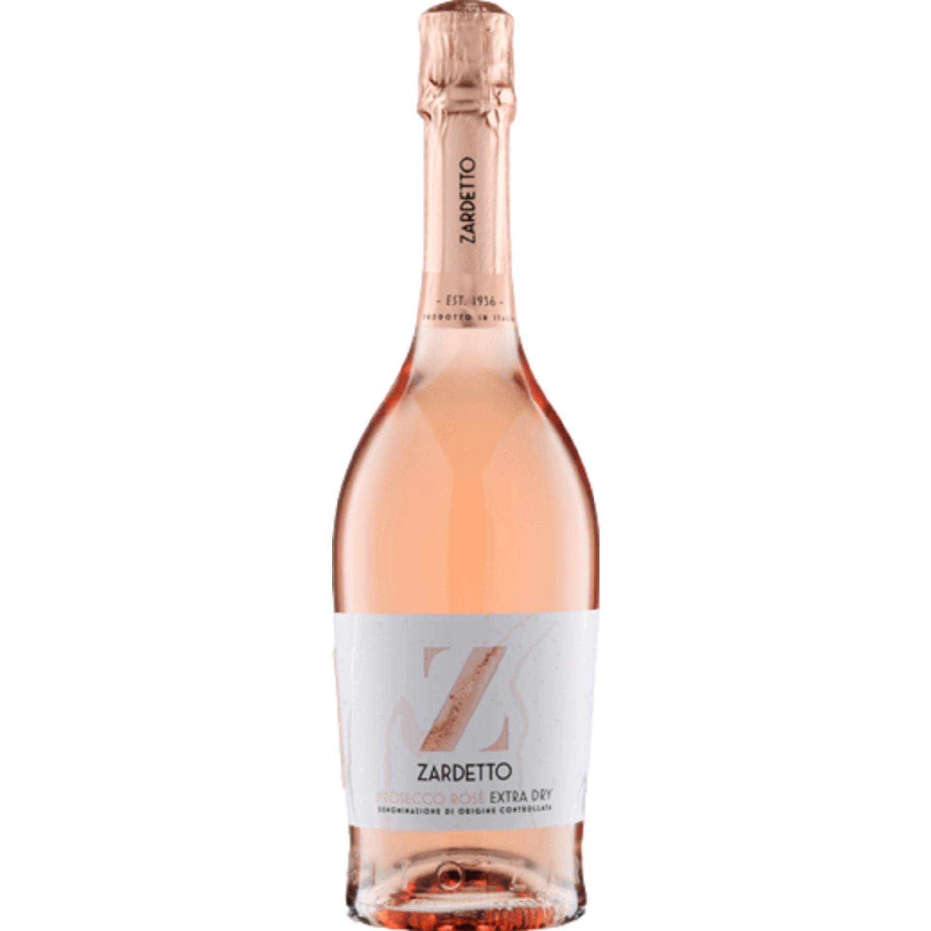 Zardetto Prosecco Spumante Millesimato Rosato, Prosecco DOC, Venetien, 2023, Schaumwein von Imbottigliato da: La.Wi. SpA, Laterza, Italia nella cantina di Prata di Pordenone - Italia