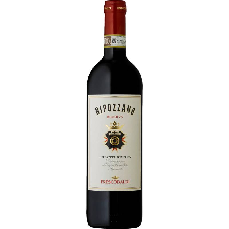 Frescobaldi Nipozzano Chianti Rufina Riserva, Chianti Riserva DOCG, Toskana, 2021, Rotwein von Imbottigliato dal Viticoltore Frescobaldi S.R.L. Firenze - Italia in Pontassieve