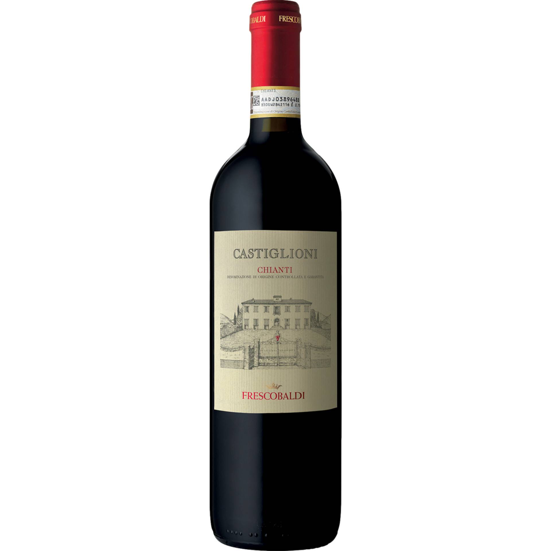 Tenuta Castiglioni Chianti, Chianti DOCG, Toskana, 2022, Rotwein von Imbottigliato dal Viticoltore Frescobaldi S.R.L. Firenze - Italia in Pontassieve