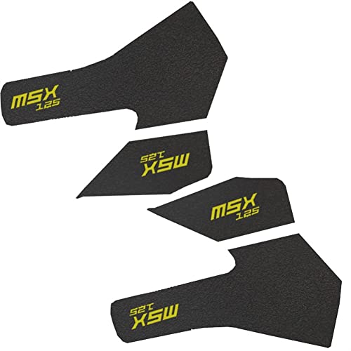 for H&onda GROM MSX 125 Motorcycle Tank Traction Pad Side Gas Knee Grip Protector Anti Slip Sticker Gas Tank Pad (Color : 3) von ImkerPur