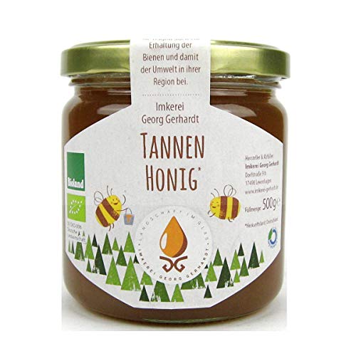 Imkerei Georg Gerhardt Bioland Tannenhonig bio 500 g von UOOTPC