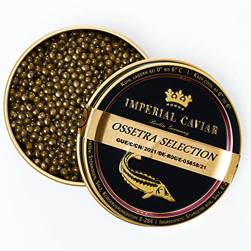 Imperial Caviar Ossetra Selection in der 50g Dose von Imperial Caviar