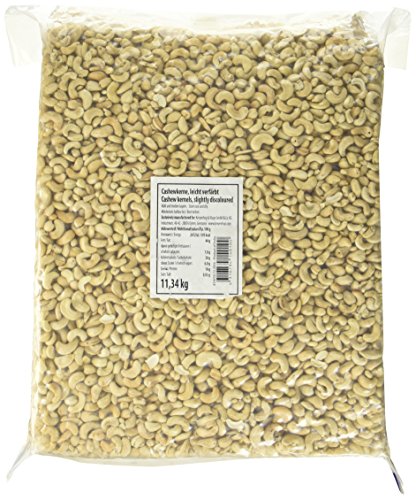 Import Cashewkerne, SSW, 1er Pack (1 x 11.3 kg Packung) von Import