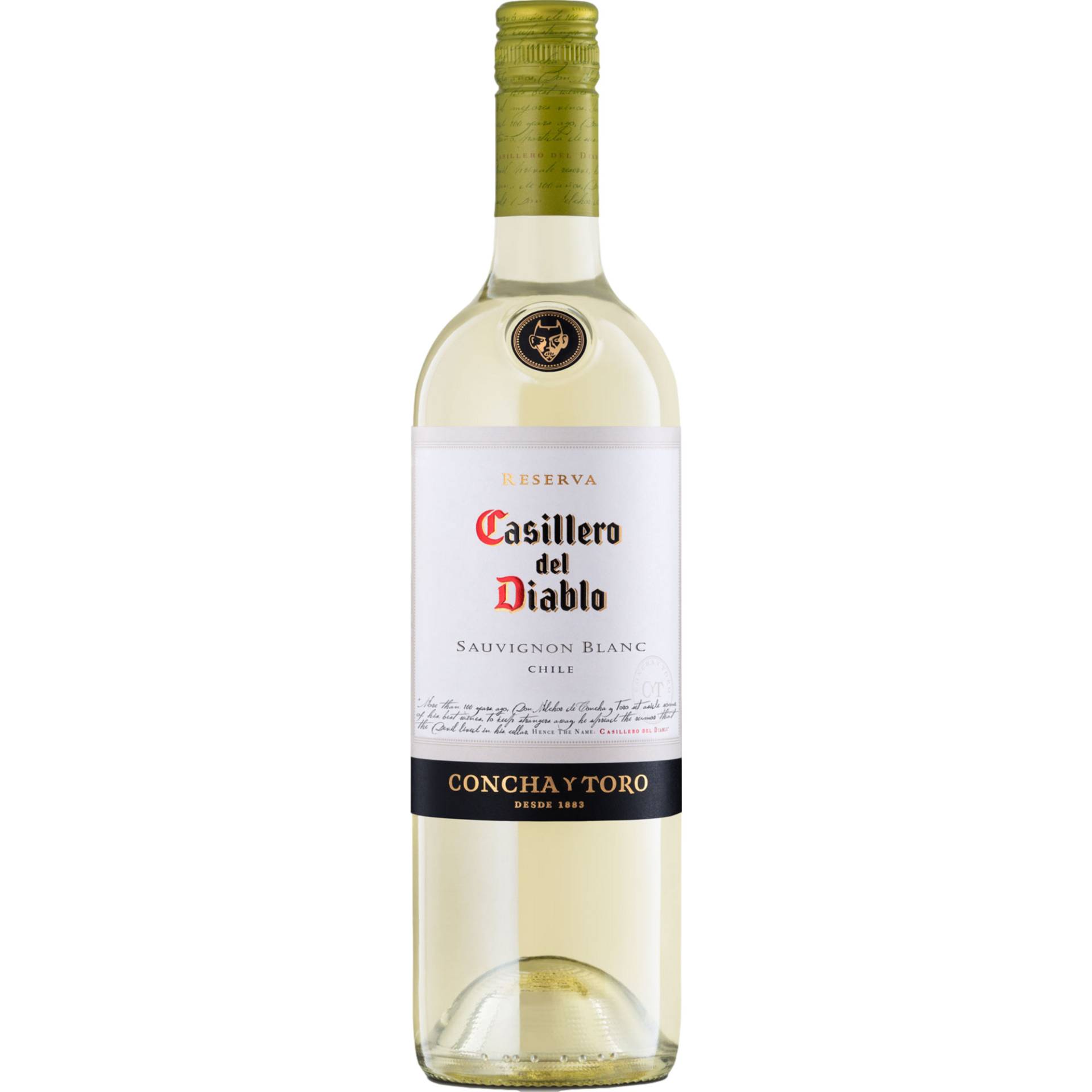 Casillero Del Diablo Sauvignon Blanc, Valle de Aconcagua, Valle de Aconcagua, 2022, Weißwein von Imported by VCT Sweden AB, Dalagatan 34, 11324 Stockholm, Sweden