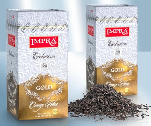 Impra Schwarzer Großblatt Tee "Gold" 200g von Impra