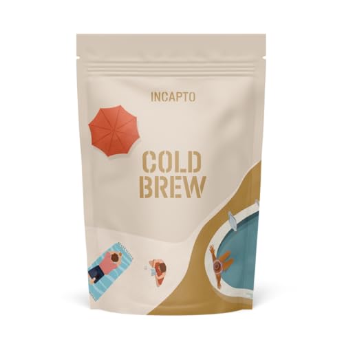 Incapto Kaffeebohnen für Cold Brew | Cold Brew Coffee speziell für Kaltkaffee | leichte Röstung | milder Geschmack | Noten von Karamell, Mandarine und Jasmin. von Incapto