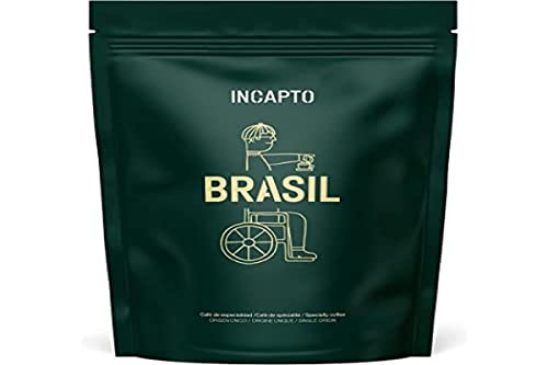 Incapto Spezialitäten-Kaffeebohnen | Single-Origin Brasilien | Espresso 100% Arabica | Specialty Coffee 84 Punkte SCA | Traditionell Geröstete Bohnenkaffee | Plantage Minas Gerais, Fazendas, 1kg von Incapto