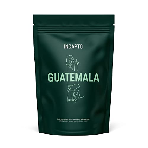Incapto Spezialitäten-Kaffeebohnen | Single-Origin Guatemala | Espresso 100% Arabica | Specialty Coffee 86.25 SCA | Traditionell Geröstete Bohnenkaffee | Plantage Quetzaltenango, Chuva-Frauen, 500g von Incapto