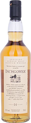 Inchgower Inchgower 14 Jahre Single Malt Scotch Whisky 70 cl – Flora & Fauna Collection Single Malt Whisky (1 x 0.7 l) von Diageo