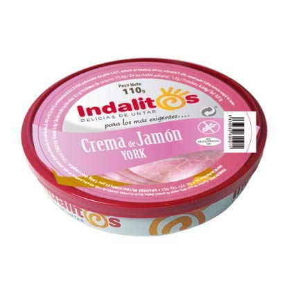 INDALITOS - York Schinken Creme - Tablett 5 Dosen 110 g von Indalitos