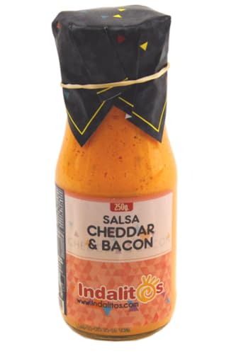 Indalitos – Cheddar-Sauce mit Speck – Packung 3 x 250 g von Indalitos