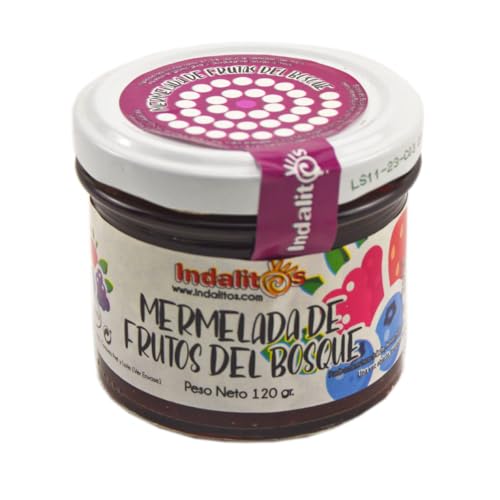 Indalitos - Waldfruchtmarmelade - Packung 3 x 120g von Indalitos