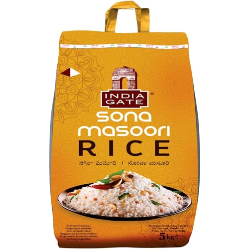 INDIA GATE - Sona Masoori Reis - 1 X 5 KG von India Gate