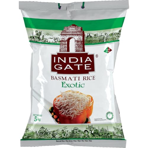 India Gate Exotischer Basmati-Reis (5kg) von India Gate