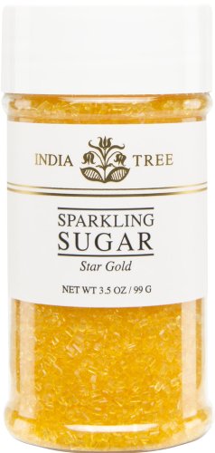 India Tree Star Gold Sugar Sprinkles 10213 by India Tree von India Tree