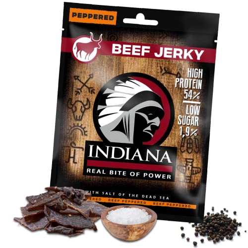 Indiana Beef Jerky - Peppered 25g von Indiana Jerky