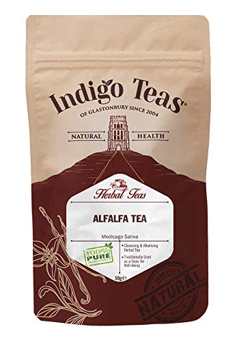 Indigo Herbs Alfalfa Blatt (Luzerne) Tee 50g von Indigo Herbs