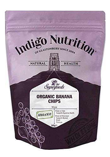 Indigo Herbs Bio Bananenchips 500g von Indigo Herbs