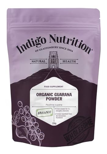 Indigo Herbs Bio Guarana Pulver 250g von Indigo Herbs