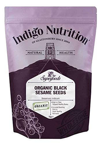 Indigo Herbs Bio Schwarzer Sesamsamen 1kg von Indigo Herbs