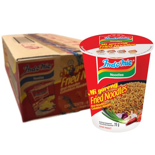 INDOMIE - Instant Cup Nudeln Mi Goreng - 8 X 70 GR - Multipack von Indomie