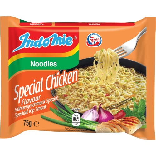 INDOMIE - Instant Nudeln Hühner Spezial - (1 X 75 GR) (Packung mit 6) von Indomie