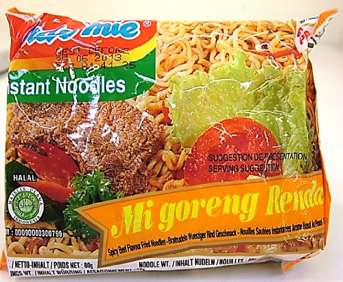 INDOMIE - Instant Nudeln Mi Goreng Rendang - 1 X 80 GR von Indomie