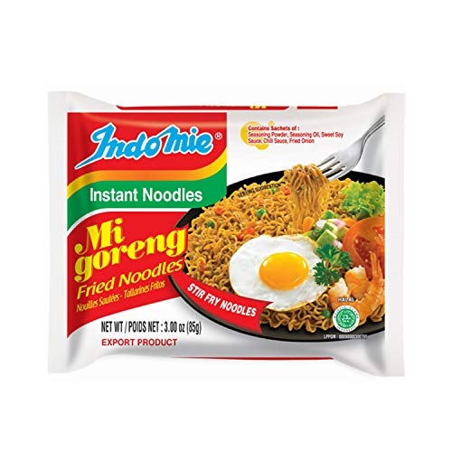 Indomie Mi Goreng Instant Noodle 3 oz - (Pack of 30) von Indomie