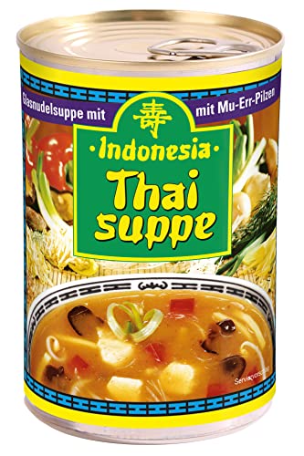 Indonesia Thai Suppe | Leckere Suppe mit Gemüse und Hähnchen | 390 ml von Indonesia