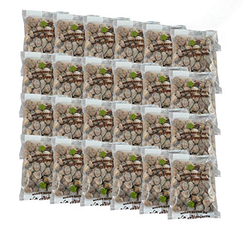 Getrocknete Feigen aus Spanien - 100 % natürlich - Sonnengetrocknet - handverlesen - Superfood - Glutenfrei und Vegan - 24 x 500 g Packungen - 12 Kg von Industria Higuera Alpujarrena S.L.