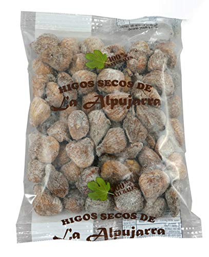 Getrocknete Feigen aus Spanien - 100 % natürlich - Sonnengetrocknet - handverlesen - Superfood - Glutenfrei und Vegan - 500g Packung von Industria Higuera Alpujarrena S.L.