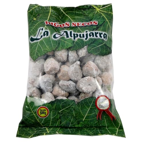 Getrocknete Feigen aus Spanien - Premiumqualität - 100 % natürlich - Sonnengetrocknet - handverlesen - Superfood - Glutenfrei und Vegan - 500 g von Industria Higuera Alpujarrena S.L.