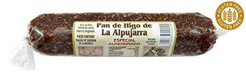 Original spanisches Feigenbrot mit Mandeln - 100 % natürlich - Superfood - Vegan - länglich - 350 Gramm von Industria Higuera Alpujarrena S.L.