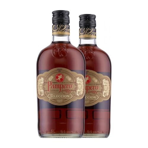 Rum Pampero Añejo Selección 70 cl (Karton mit 2 Flaschen von 70 cl) von Industrias Pampero