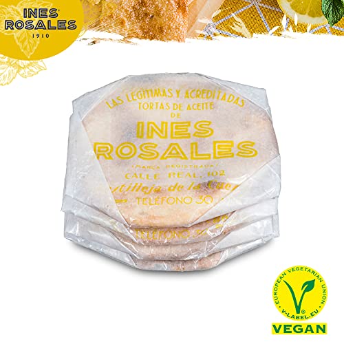 Ines Rosales Lemon Sweet Olive Oil Tortas Leckere Vegane Kekse Spanische Snacks 14 x 120g von Ines Rosales