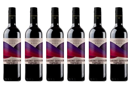 6x 0,75l - 2020er - Infinitus - Cabernet Sauvignon & Tempranillo - Vino de la Tierra de Castilla I.G.P. - Spanien - Rotwein trocken von Infinitus