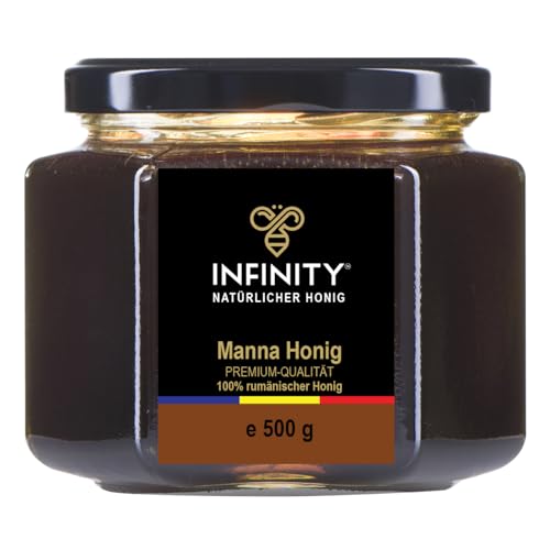 Manna Honig 500g Natürliche Köstlichkeit aus den Rumänischen Karpaten von Infinity Honey