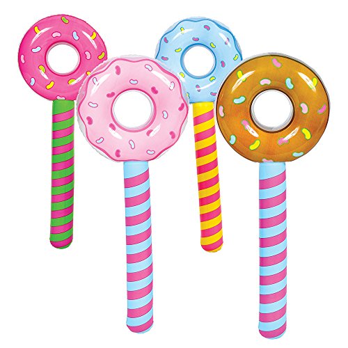 New - 24 Inflatable Lollipop Suckers Birthday donut holes Wonka CANDYLAND valentine -4Pcs by Inflatable Donuts von Inflatable Donuts