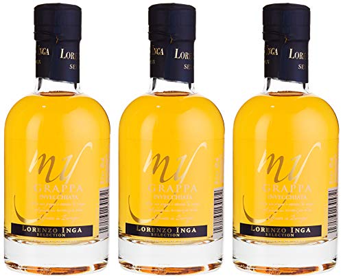 Inga My Grappa Affinata in Barrique Selection Miniatur (3 x 0.2 l) von Inga